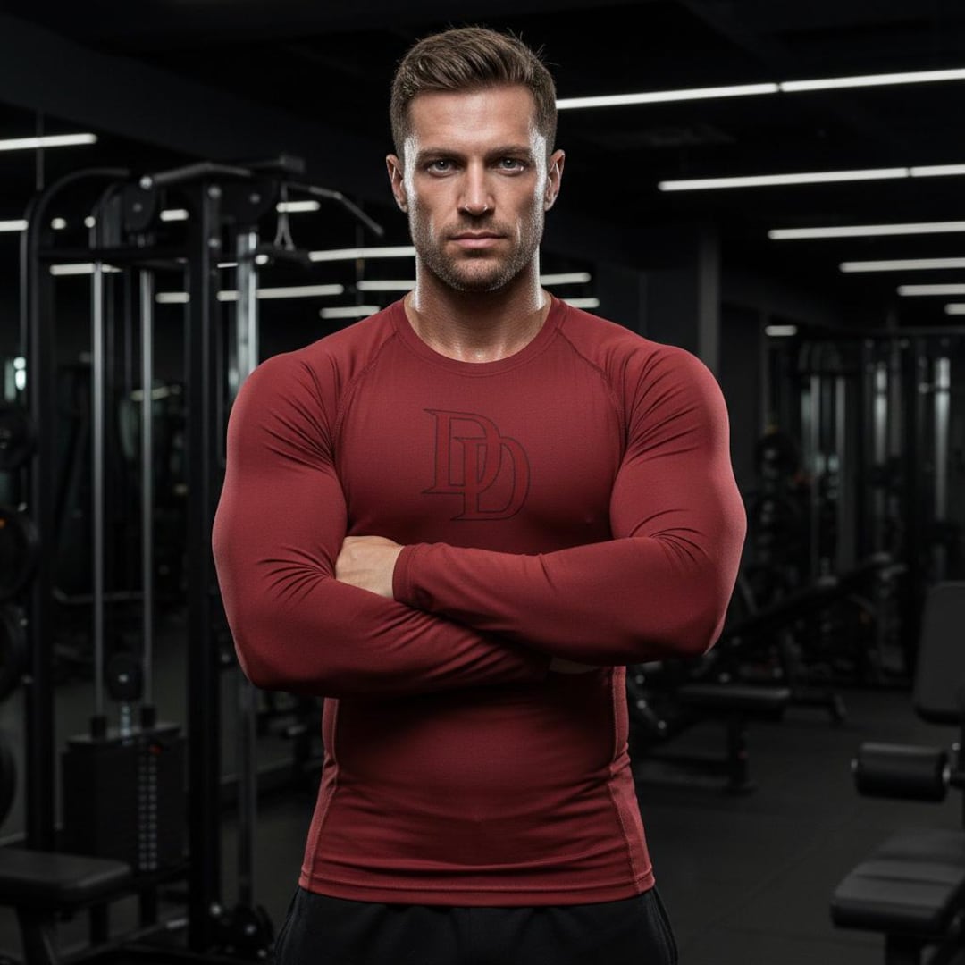 Daredevil Short/long Sleeve Rash Guard Compression Shirt,superhero ...