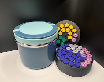 56 Vial - Peptide Cold Storage with Inserts