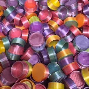 Tapas para viales de péptidos, estándar de 3 ml y 10 ml (10 unidades)
