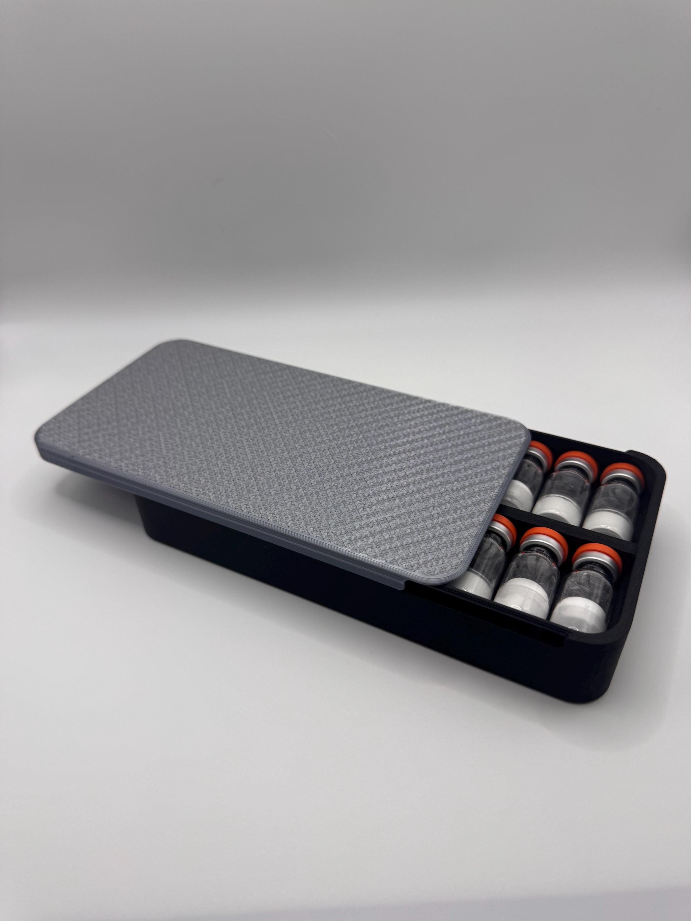 Genlipid Box Peptide Storage 20x3ml Slide Box – Sleek, Durable, and Fridge/freezer ...