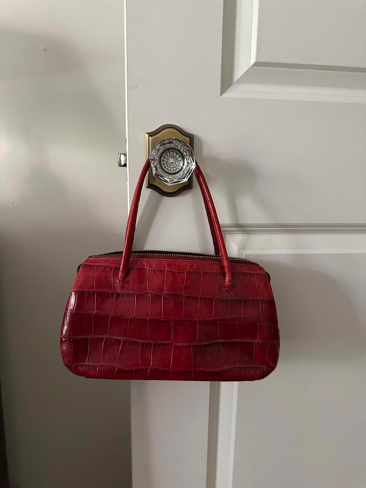 Leather Monsac Bag