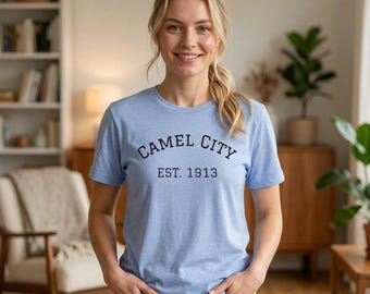 Camel City EST. 1813 T-Shirt | Vintage Stiftsschrift