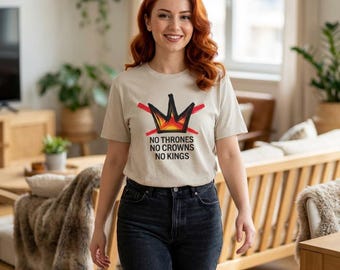 Protest Crown Graphic Tee | Keine Throne, keine Könige