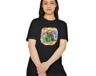 Joe Rogan- Das Aquarell Kollektion Portrait T-Shirt | Bunte Aquarell Podcast-Kunst