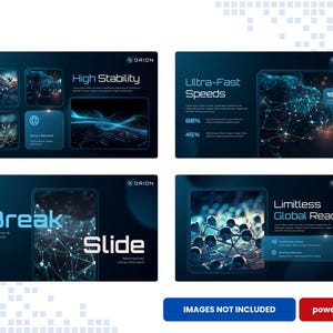 Technology Powerpoint Template | Orion Futuristic Presentation Deck ...