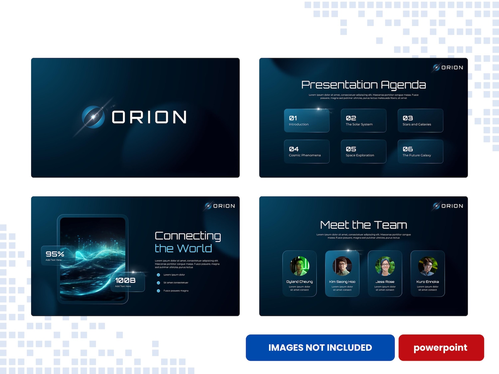 Technology Powerpoint Template | Orion Futuristic Presentation Deck ...