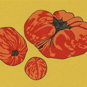 Cartão de nota de receita: Tomate heirloom