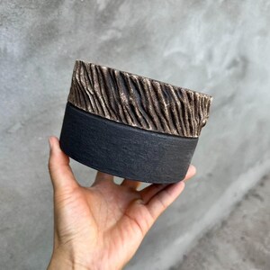 Handmade Ceramic Planter Rustic Clay Pot Breathable Succulent Planter Wabi Sabi Decor