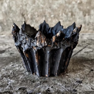 Maceta de cerámica japonesa Caudex hecha a mano, estilo Wabi Sabi