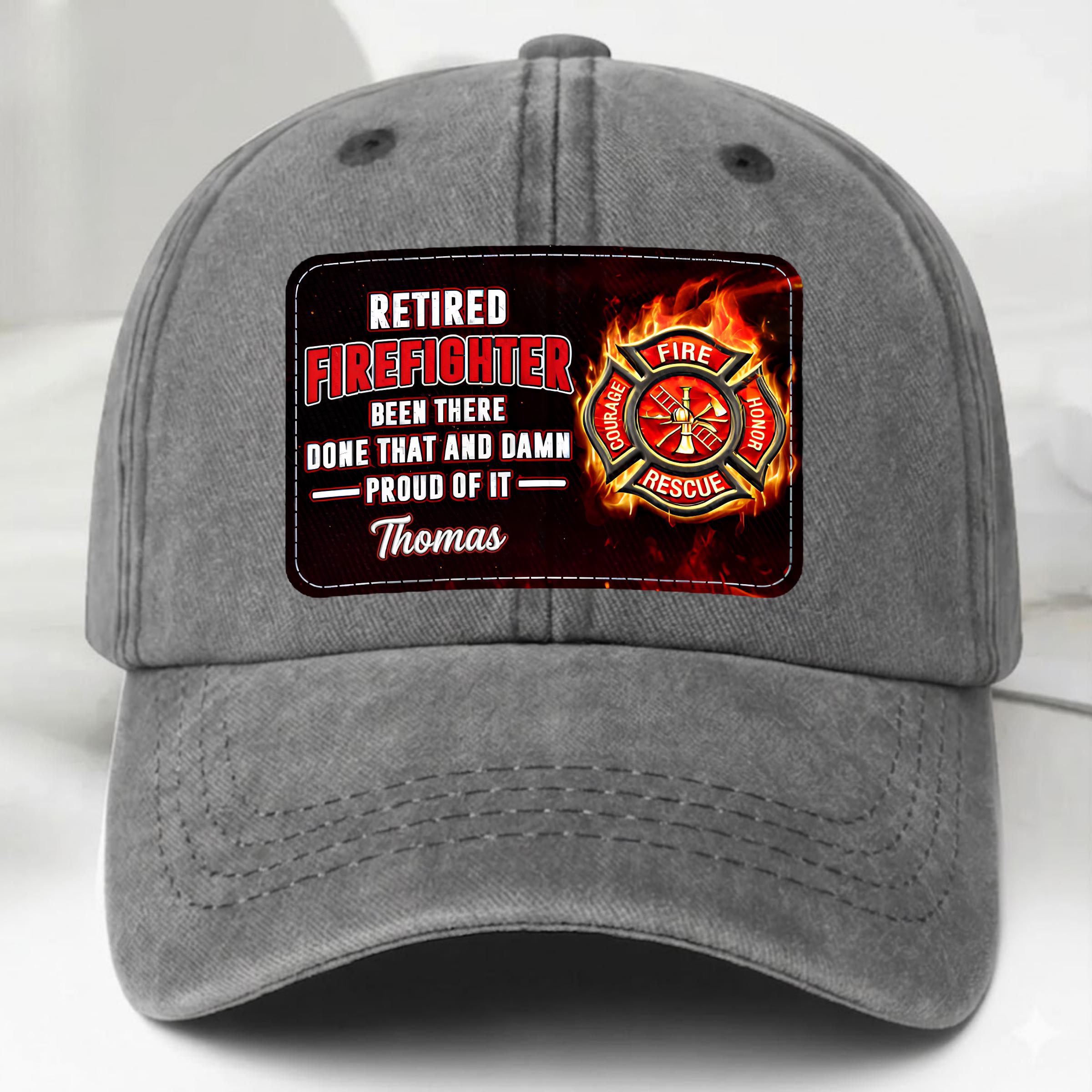 Vintage Fireman Cap - Etsy