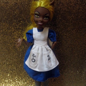 Made to Order - Dark Alice Set - Monster MH G1 G2 G3 High, Ever After EA High, Bratz, Barbie, Blythe, LOL, Rainbow High, Dis Princess, etc