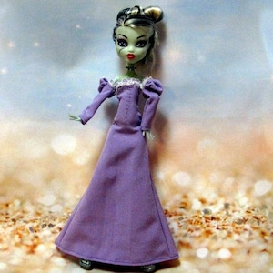 Made to Order - Lady Amalthea&#39;s Dress - Monster Monster G1 G2 G3 High Fashion Dolls and Ever After, Barbie