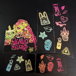 Zubehör - Werkspuppenartikel - Monster G3 High, Venus McFlytrap, Box Art, zum Anpassen von Karten und anderen Projekten.