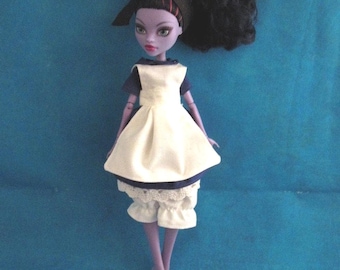 Made to Order! - Royal blue - Looking Glass Lolita, Alice Set - Monster MH G1 G2 G3 High, EA High, Barbie, Bratz, Dis Descendants, etc