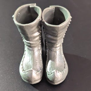Supplies - Factory doll shoes - Disney Store Prince, Frozen, Kristoff doll boots, for customizing dolls & other projects image 2