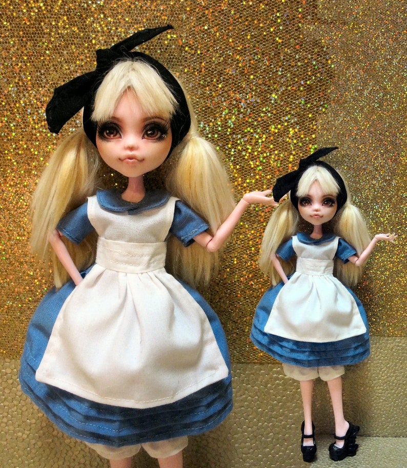 Made to Order Looking Glass Alice Set Monster MH G1 and G2 Fashion Dolls and EA High image 4