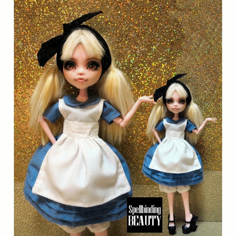 Made to Order Looking Glass Alice Set Monster MH G1 and G2 Fashion Dolls and EA High image 2