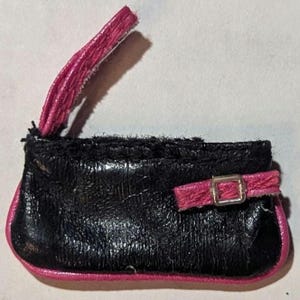 Zubehör, Vintage - Fabrik Puppenkleidung - Bratz, 2004, Twiins, Phoebe & Roxxi , Geldbörse , Tasche - für die Herstellung von Puppen usw