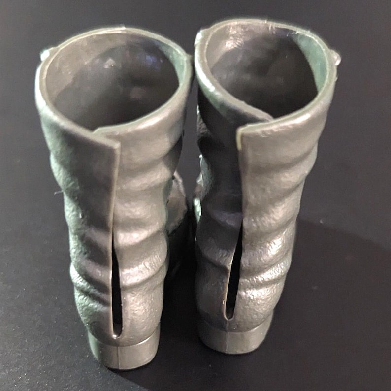 Supplies - Factory doll shoes - Disney Store Prince, Frozen, Kristoff doll boots, for customizing dolls & other projects image 4