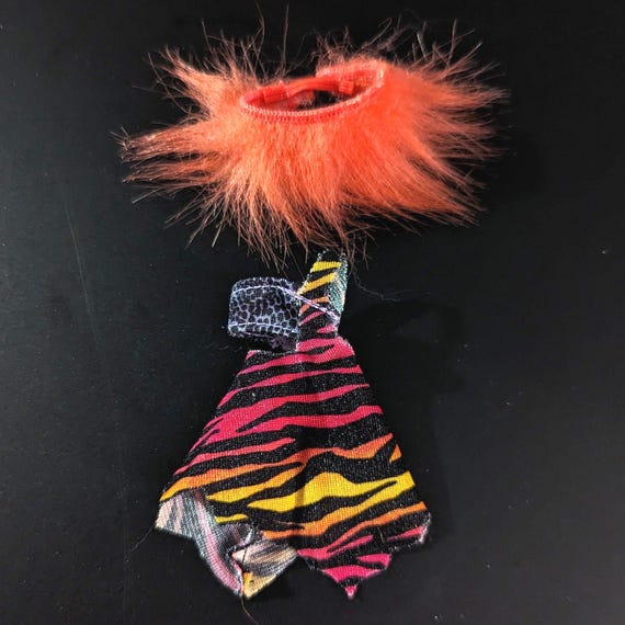 Supplies - Factory Doll Clothes - Cave Club, 2019, Roaralai's Dress and  "fur" Stole - for Customizing Dolls, and Other Projects. - Etsy