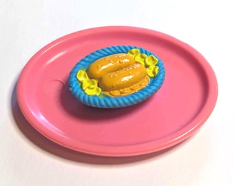 Supplies - Barbie, pink and blue sub and chip tray - for customizing dolls, and other projects