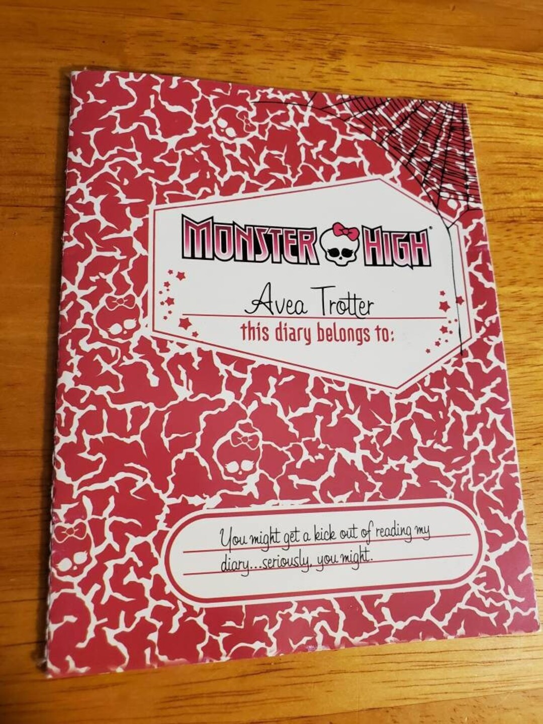 SUPPLIES Monster High Avea Trotter Diary for Customizing - Etsy