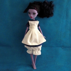Made to Order! - Royal blue - Looking Glass Lolita, Alice Set - Monster MH G1 G2 G3 High, EA High, Barbie, Bratz, Dis Descendants, etc