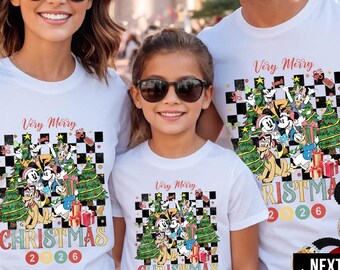Christmas Family Shirts 2026, Matching Holiday Family Tees, Christmas Vacation Shirts, Family Christmas Outfit, Holiday Group Tops
