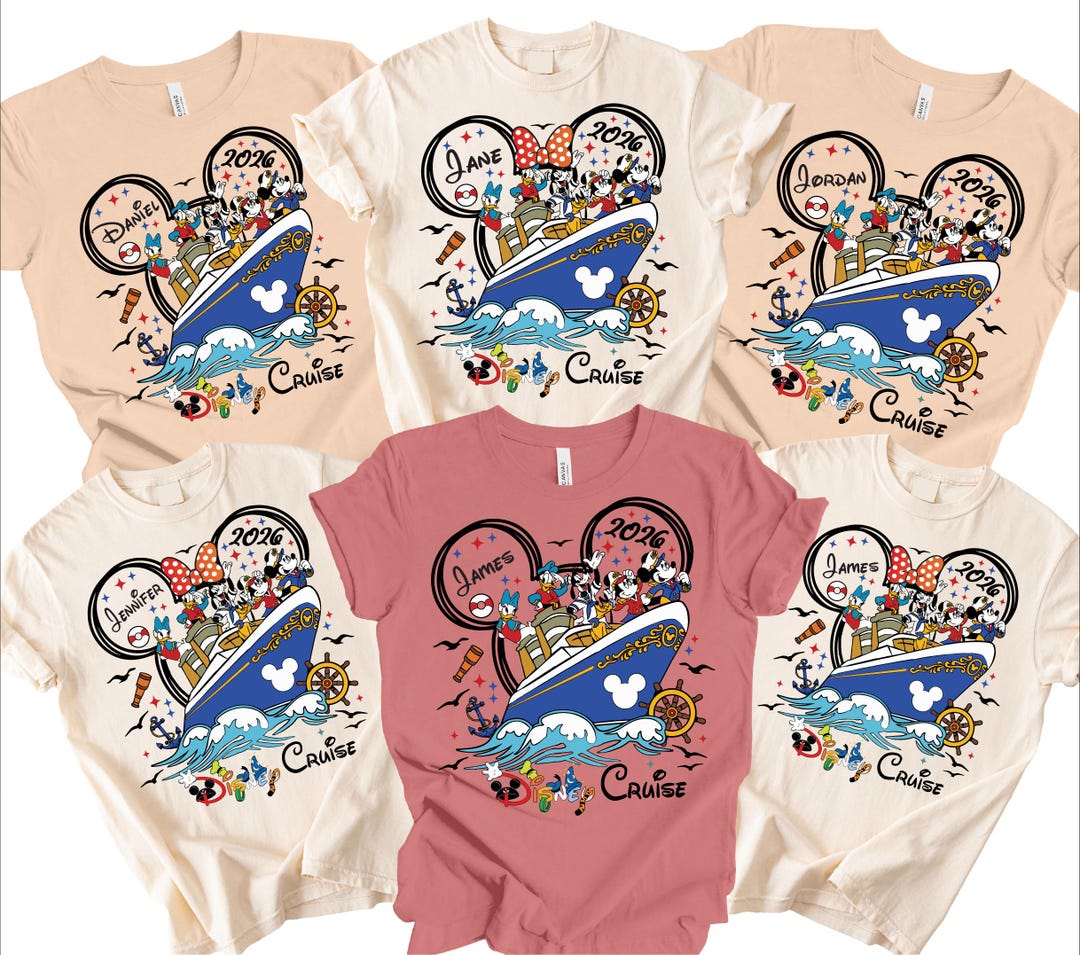 Take A Look About Matching Disney Cruise Shirts