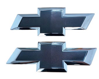3X 2019-2023 Tahoe Silverado High Country Fender - Emblema 3D De Repuesto Para Puerta Trasera De High Country Cromado 3X 2019-2023 Tahoe Silverado High Country Fender - Emblema 3D De Repuesto Para Puerta Trasera De High Country Cromado