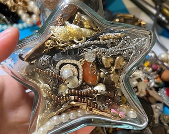 Vintage sieradenpotje: 25-delige verrassingscadeauset