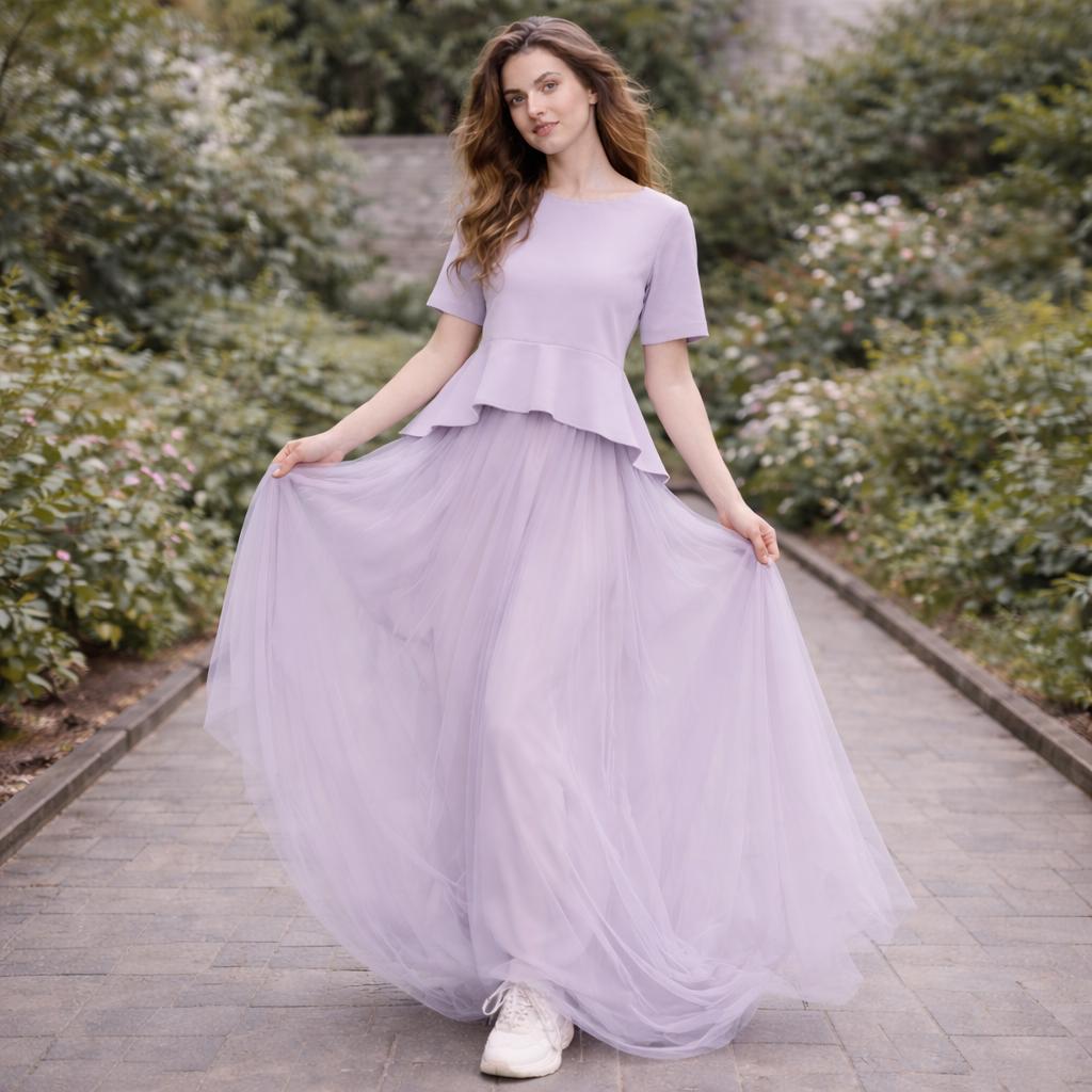 Lavender Bridesmaid Dress Modest - Etsy Lavender Bridesmaid Dress Modest - Etsy