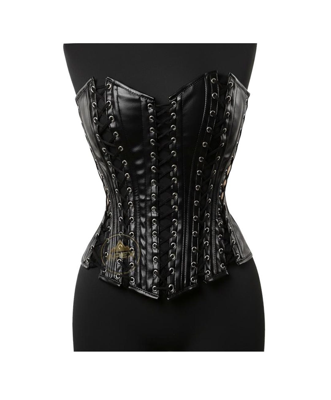 Heavy Duty Steel Boned Leather Overbust Corset – Lace-up Waist Trainer Bustier Top - Etsy Australia