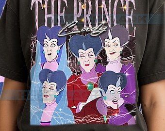 Camiseta de Lady Tremaine, camiseta vintage de la villana Cenicienta, personaje animado, estrella, estilo retro de los 90, suéter Lady Tremaine #saf