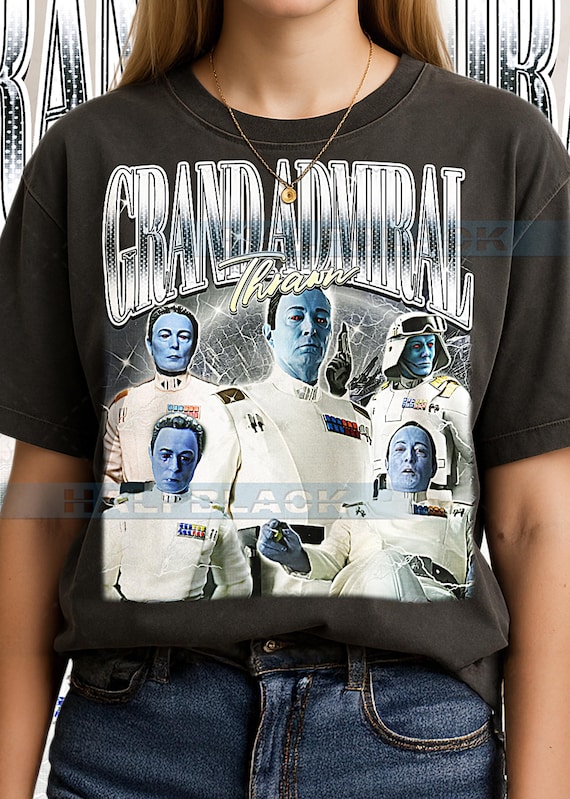Grand Admiral Thrawn T-shirt, Vintage Imperial Leader Tactical