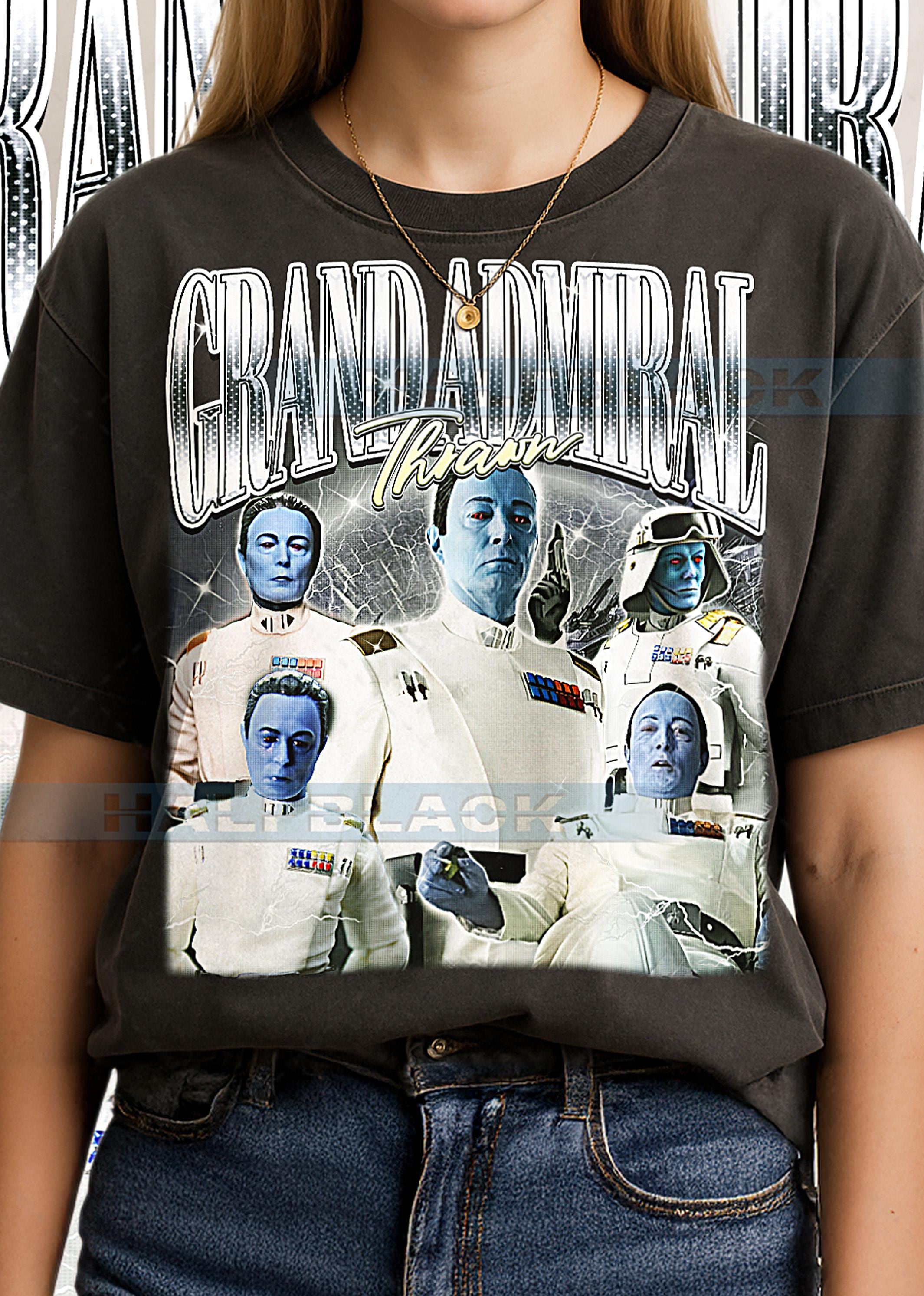 Grand Admiral Thrawn T-shirt, Vintage Imperial Leader Tactical
