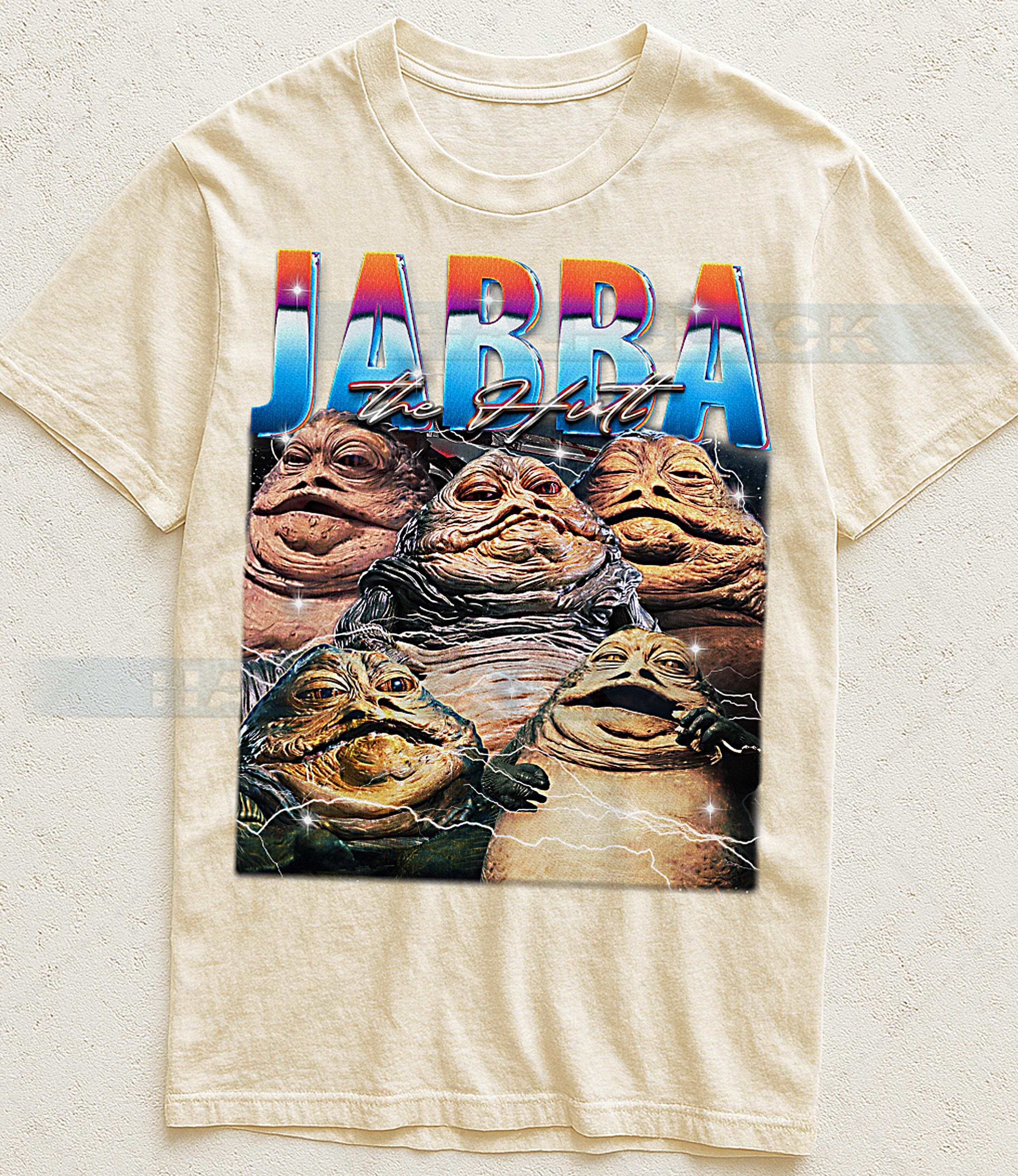 Jabba the Hutt T-shirt, Vintage Crime Lord Hutt St4r W4rs