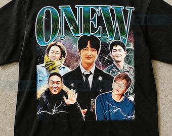 ONEW Shinee Shirt, Onew Vintage Shirt, Onew Retro 90s Tshirt, Onew