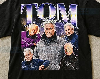 Camiseta vintage de Tom Jones, camiseta pirata de Tom Jones, camiseta de los 90 de Tom Jones, camiseta retro de Tom Jones, Tom Jones Throwback, cantante, artista #saf