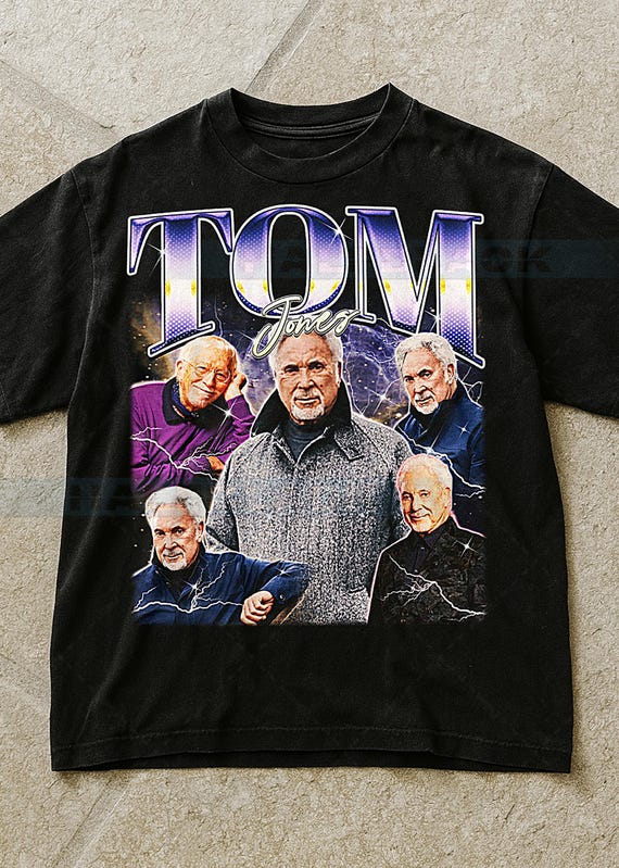 90's Tom Jones ビンテージ アーティストT Tシャツ Tom Jones Vintage Shirt, Tom Jones Bootleg Tee, Tom Jones 90s
