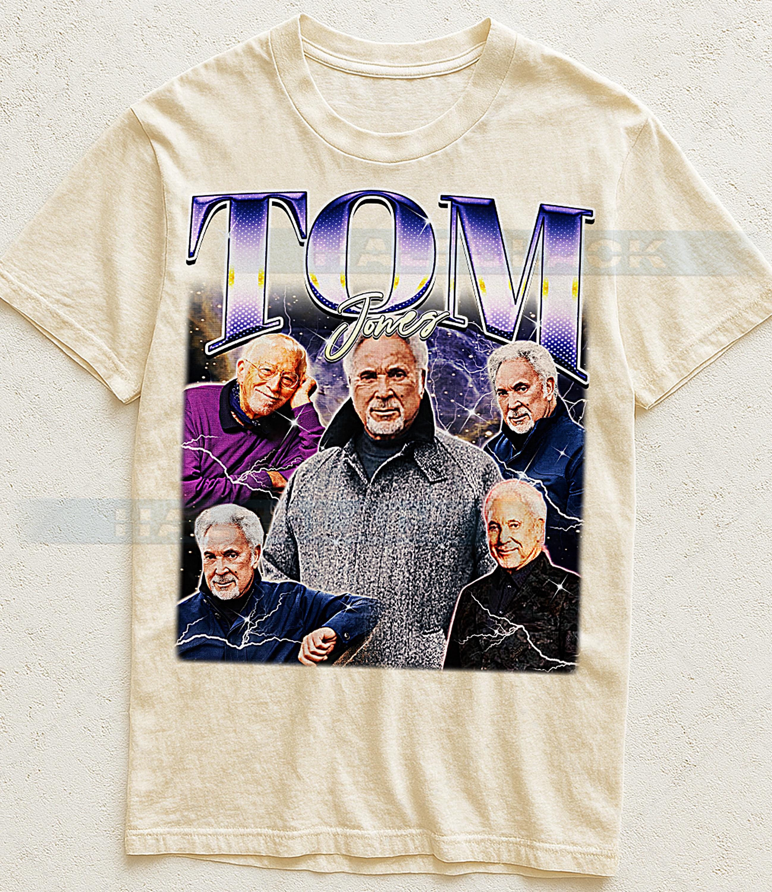 Tom Jones Vintage Shirt, Tom Jones Bootleg Tee, Tom Jones 90s