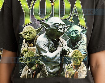 Y0da Tシャツ、ヴィンテージ ジェダイマスター St4r W4rs SFキャラクター クラシック スターワイズTシャツ、90年代レトロ スローバック、Y0da セーター #saf