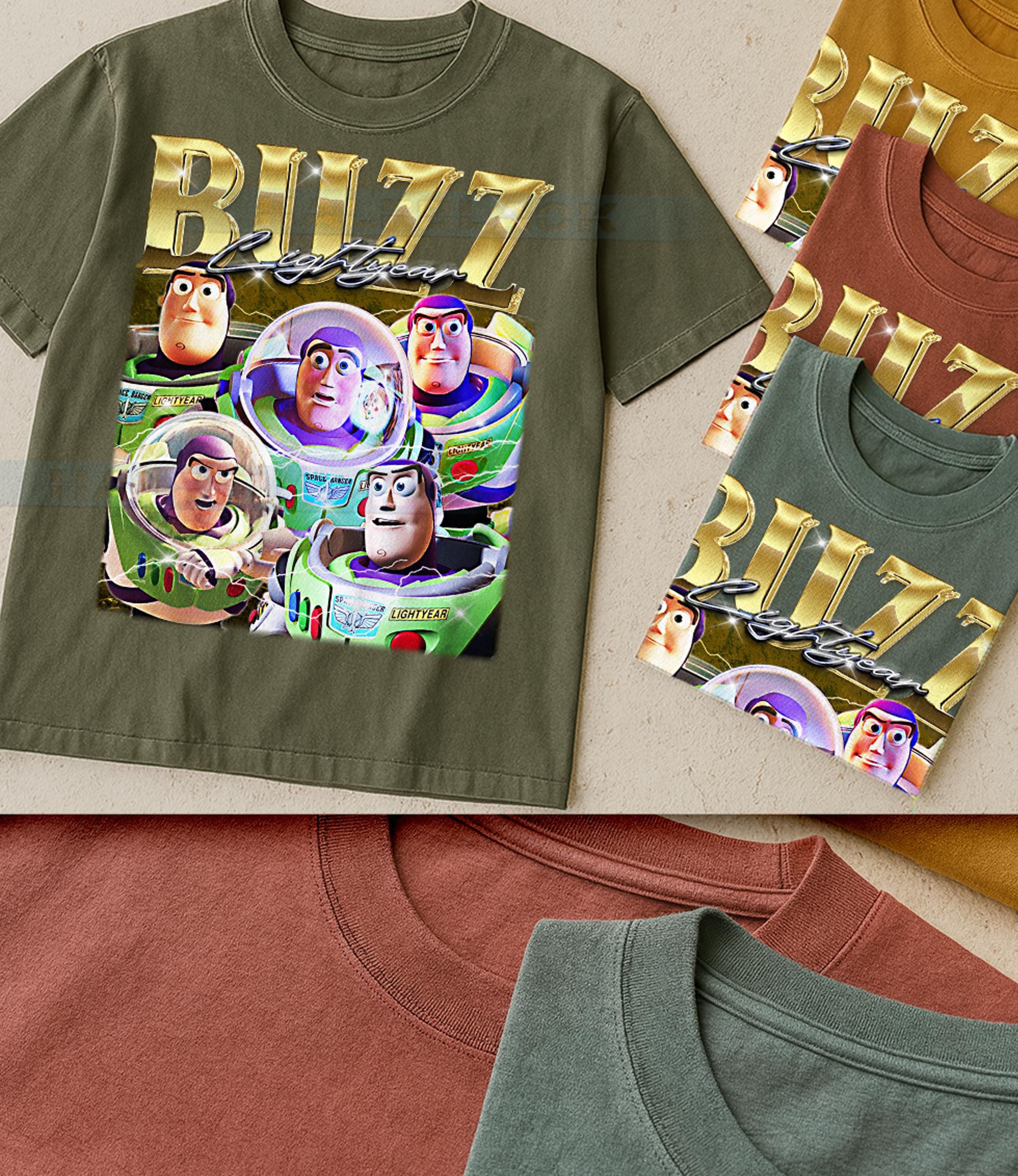 Buzz Lightyear Shirt, 90s Vintage Retro Bootleg Space Ranger T