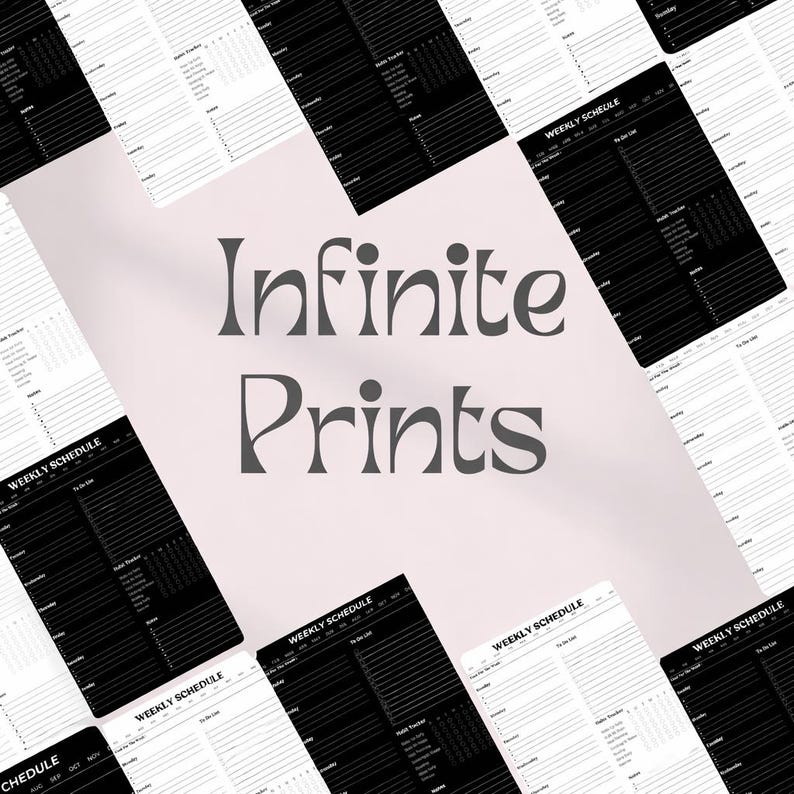 2026 Weekly Planner Undated, Onenote Template, Printable to Do List ...