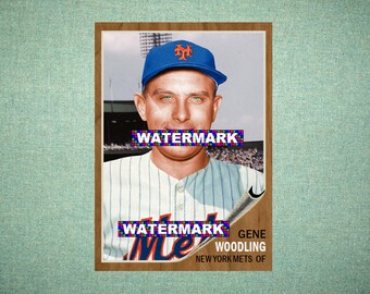 Bob Hendley New York Mets Custom Baseball Card 1967 Style Card That Could Have Been by MaxCards Mint Condition 2020