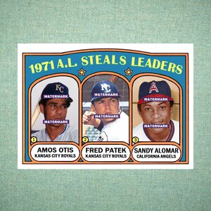 Rickey Henderson/Tim Raines 1982 Topps Stolen Base Leaders Series Mint