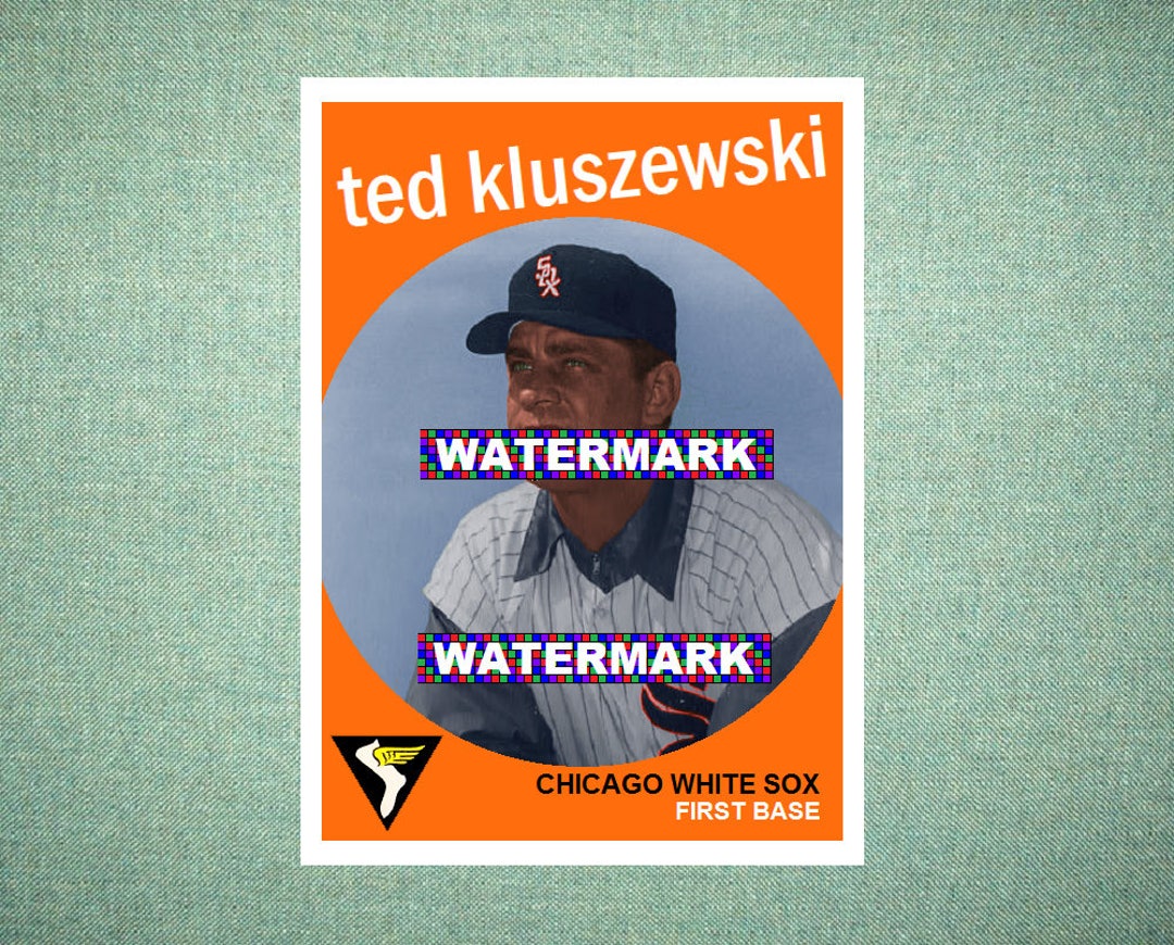 Ted Kluszewski Chicago White Sox Custom Baseball Card 1959 