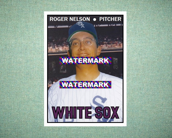 Roger Nelson Chicago White Sox Custom Baseball Card 1967 Style 