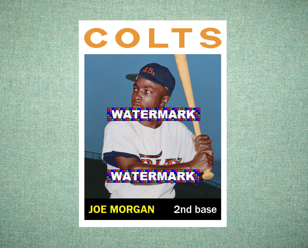 Astros Colts Joe Morgan 64 Throwback