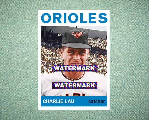 Charlie Lau Baltimore Orioles Custom 